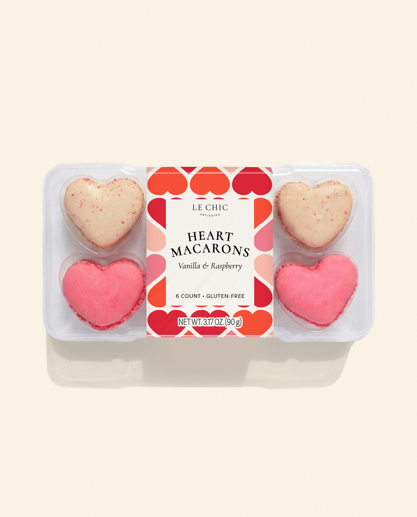 Heart Macarons Box