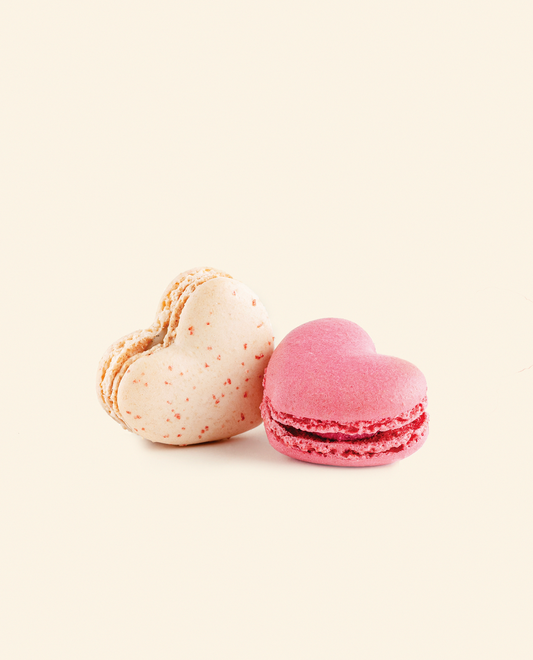 Heart Macarons Box